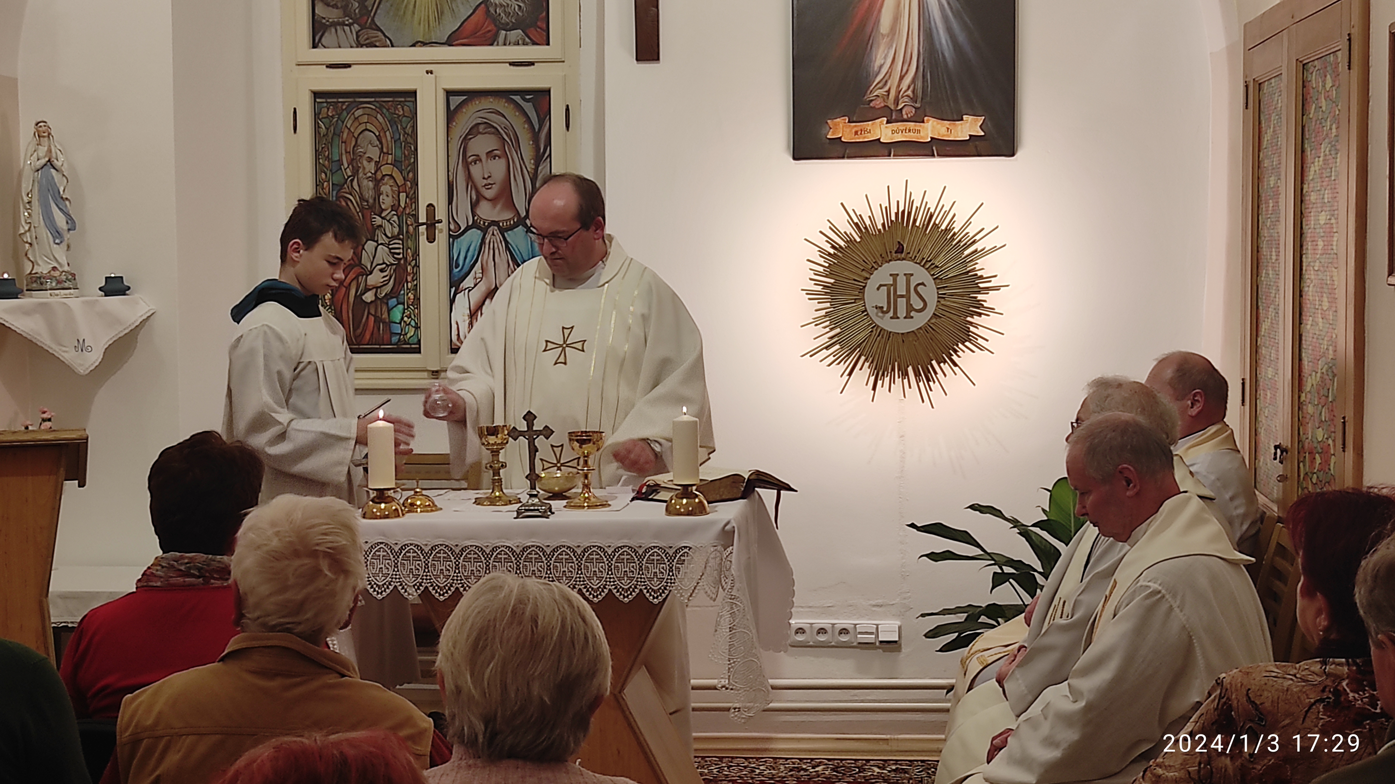 Svěcení kaple - fotografie 25