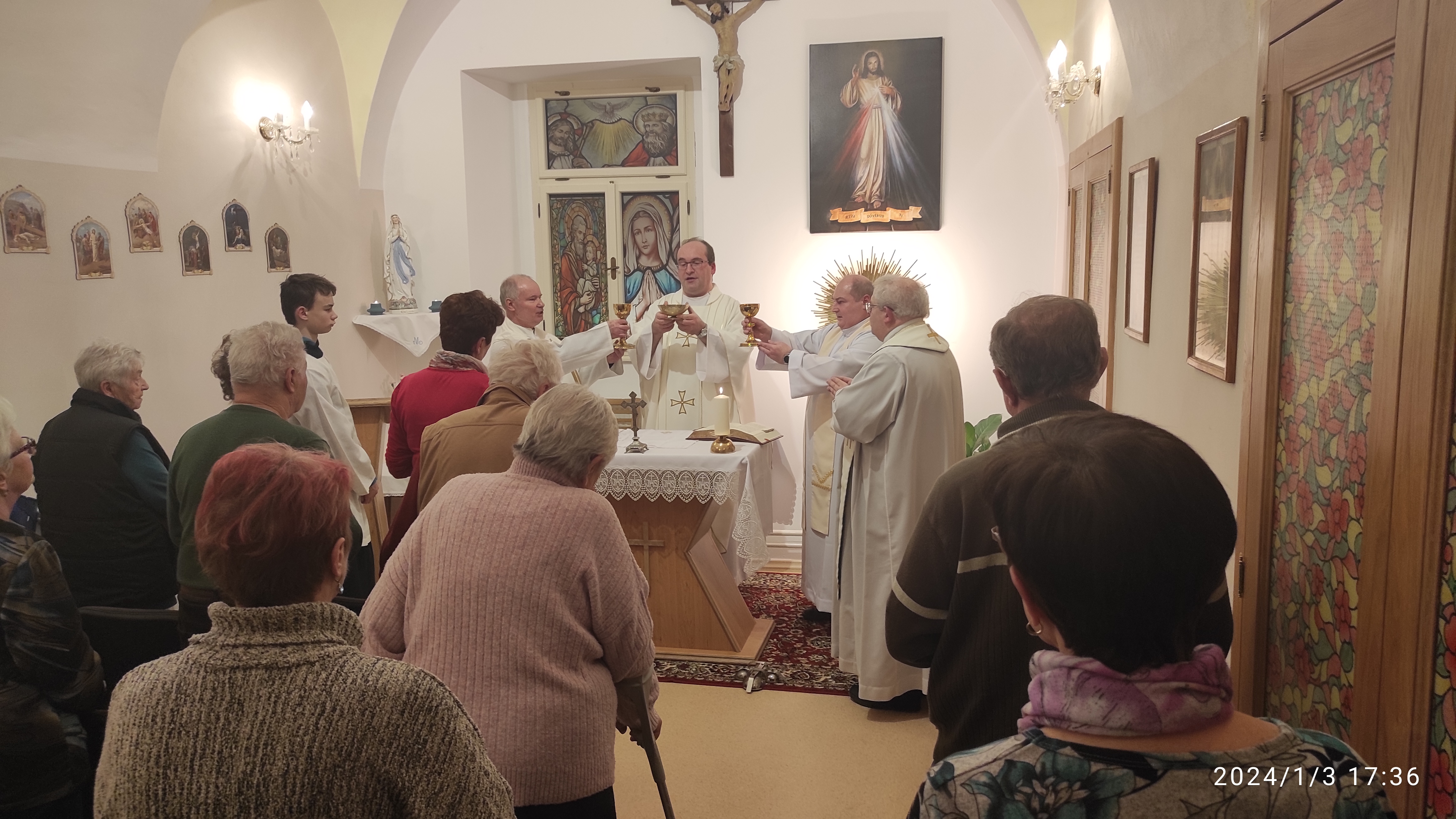 Svěcení kaple - fotografie 28