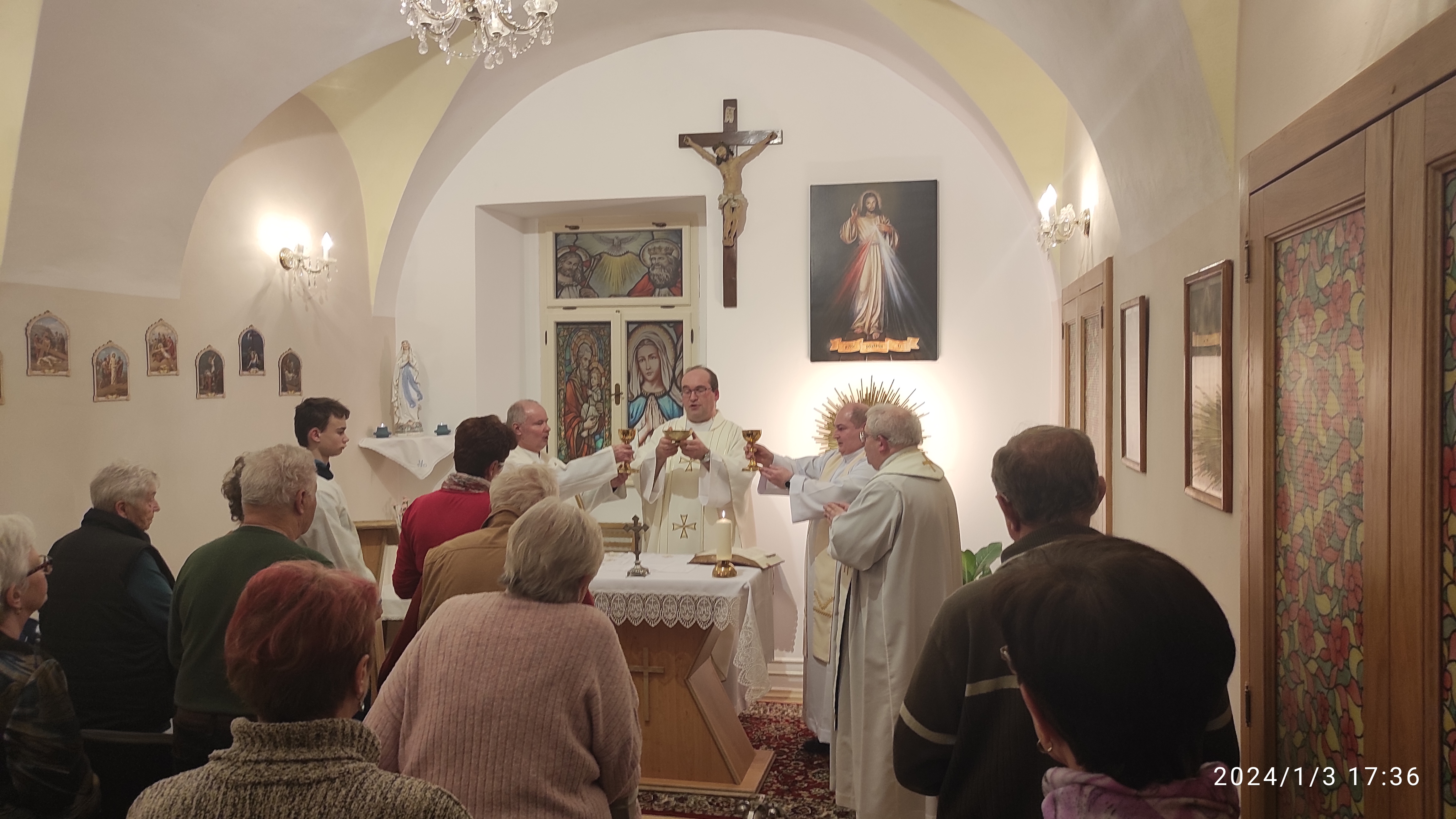 Svěcení kaple - fotografie 29