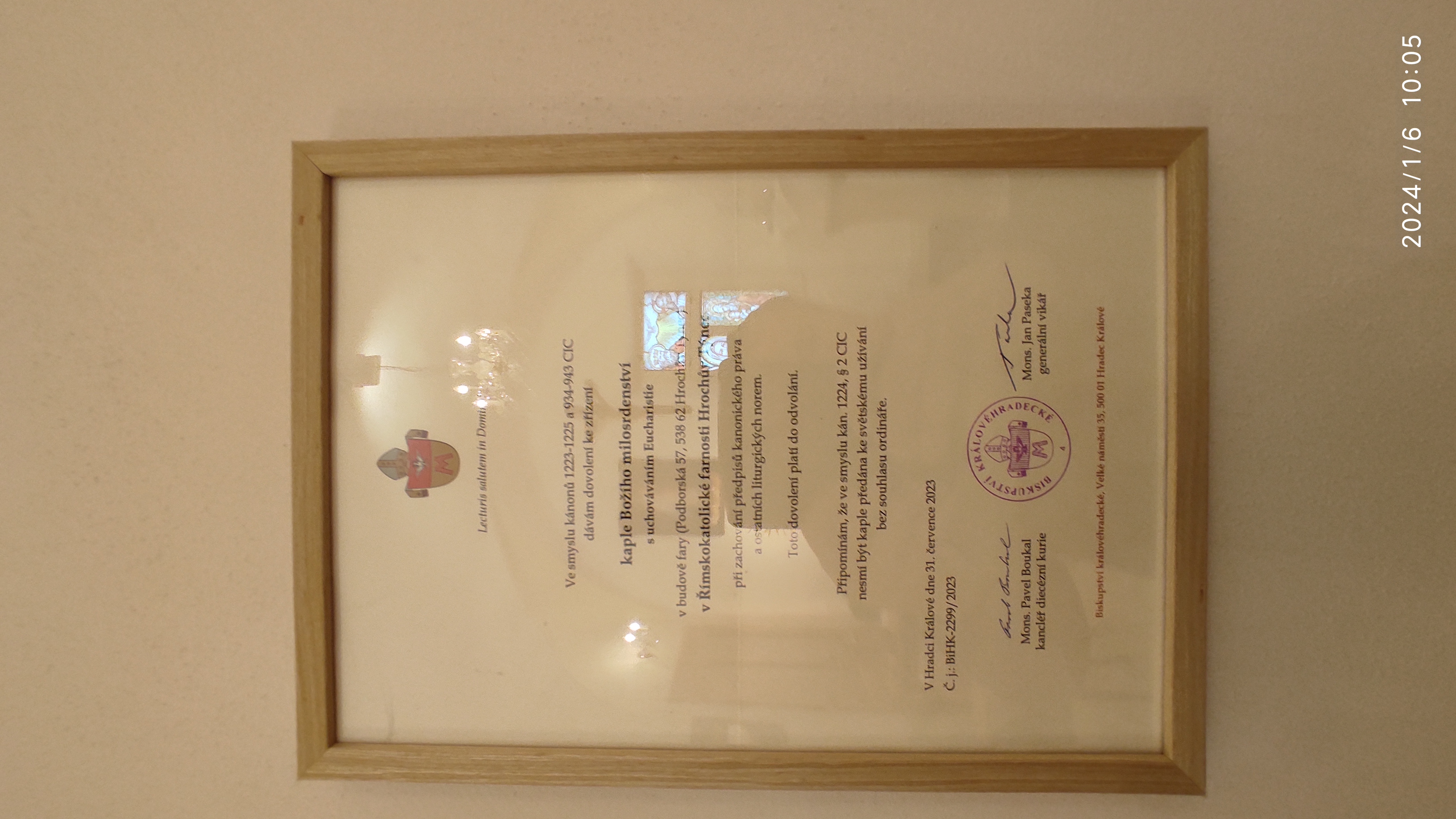 Svěcení kaple - fotografie 40