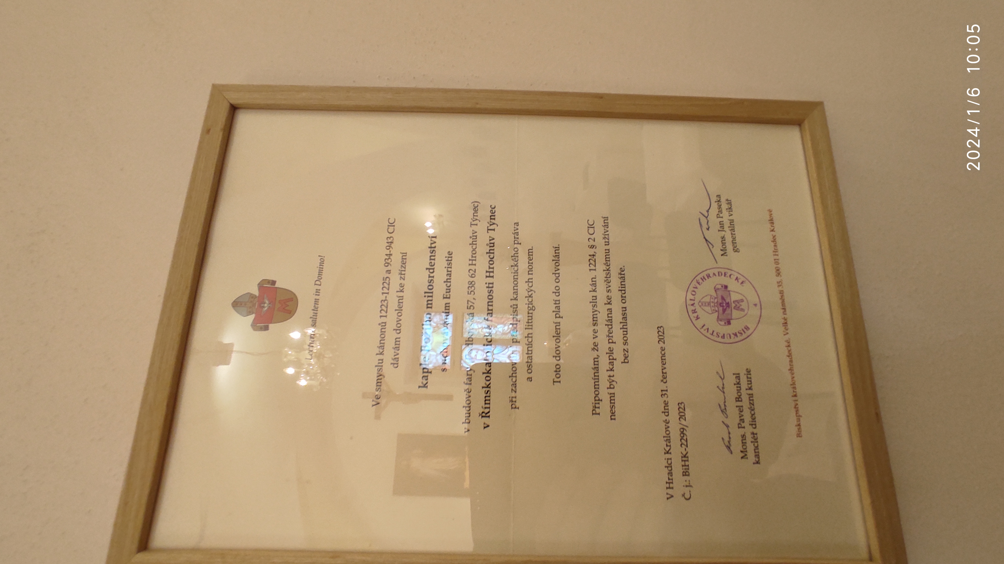 Svěcení kaple - fotografie 41